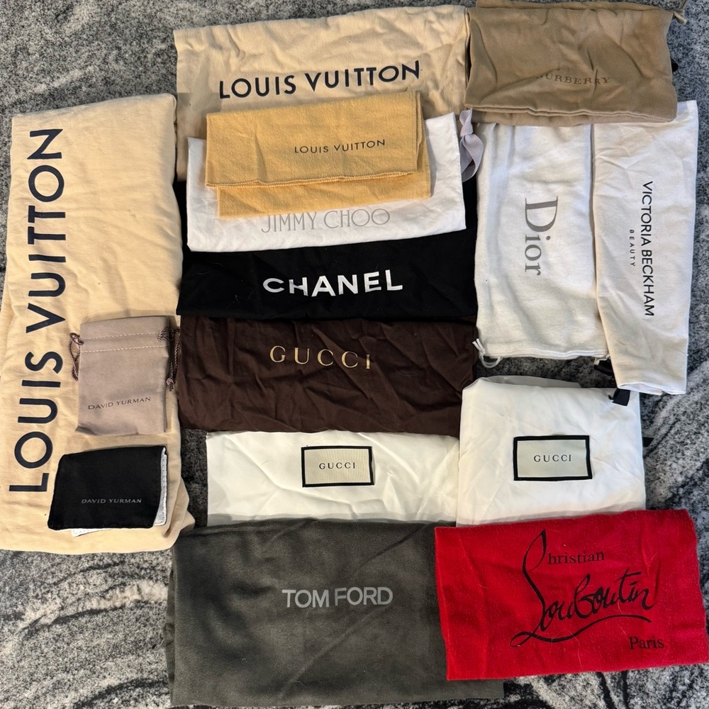 Designer Dust Bags Collection